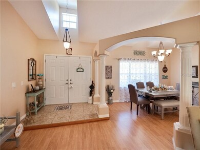 raised grand foyer
