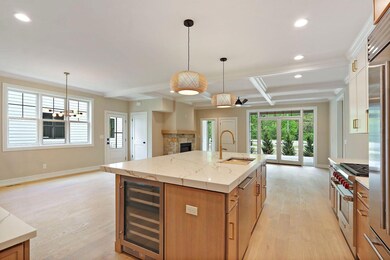 Kitchen Opens to Living Room