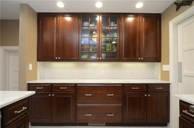 Abundant storage and counter space.