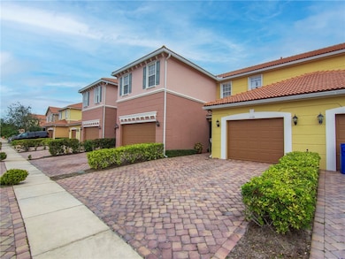 Front street view of townhome