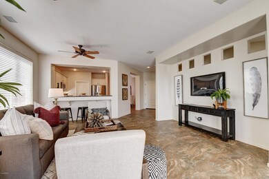 great room to foyer