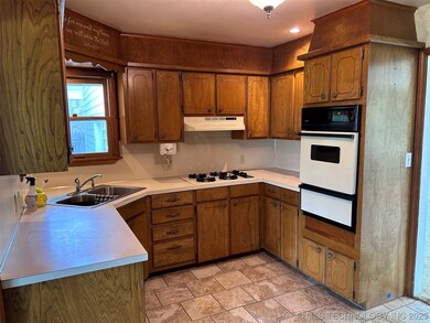 Kitchen with Corner window