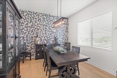 Formal Dining - custom wall
