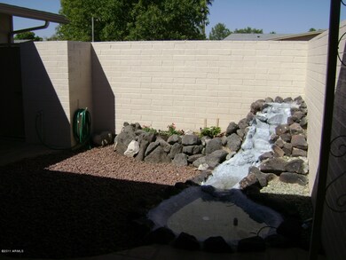 WATER FEATURE ON PATIO