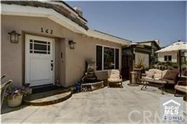 Large front patio