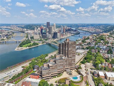 The iconic Trimont building rises high above the c