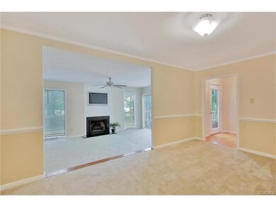 NEW CARPET and Freshly Painted! Chair Railing and 