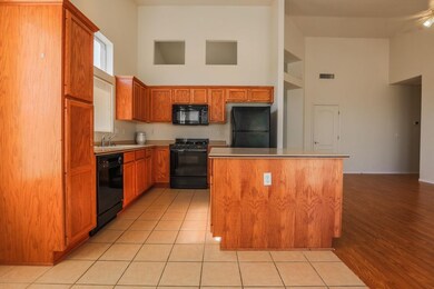 Kitchen view from eating area
