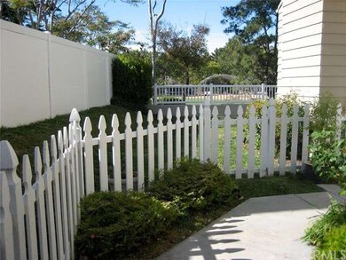Another view of the pathway showing the side yard.