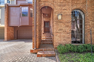 Brick exterior surrounds this classic home