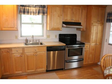 updated maple kitchen