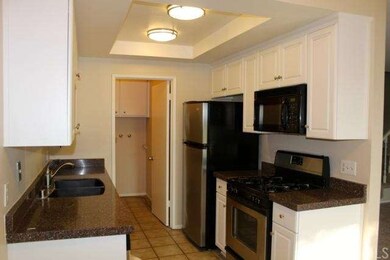 View of the updated kitchen and looking into the i