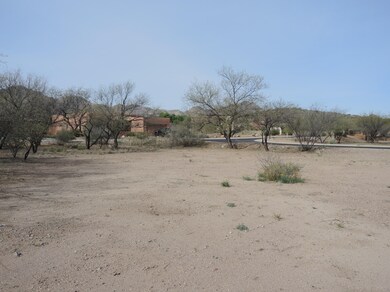 From middle of lot facing west
