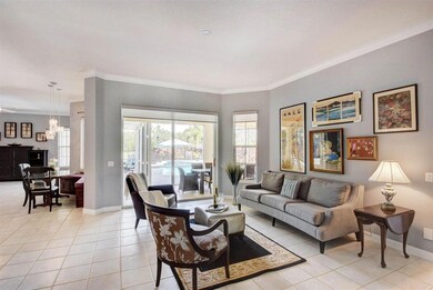 Bright and spacious formal living area
