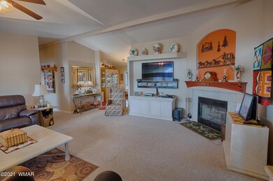 Living room from front door