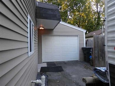 Parking Lot/Garage attached one car garage