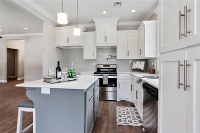 Kitchen with storage inside bar and modern cabinet