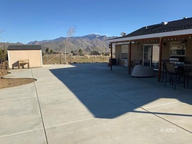 Huge Concrete Patio in Backyard