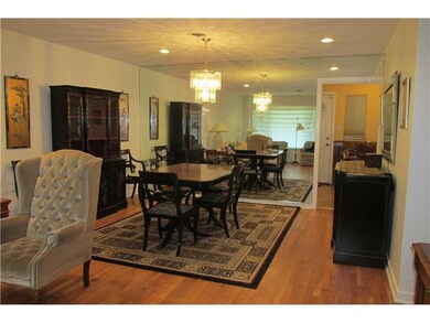 Dining Room. beautiful wood floors throughout