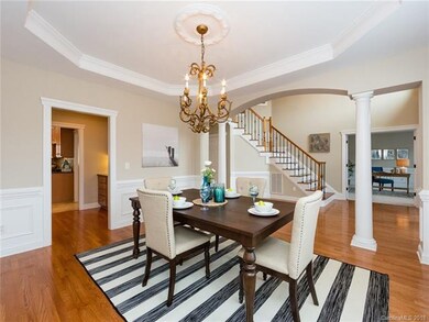 Spacious Dining Room adjacent to Butler's Pantry