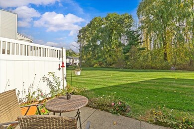 Private patio for anytime of day.