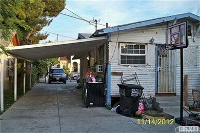 Front house car port.