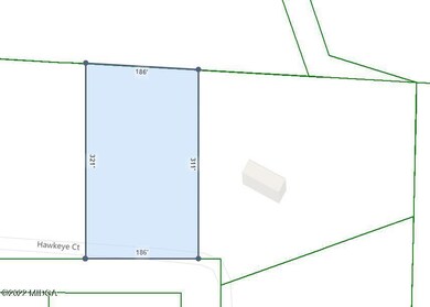 Hawkeye Ct plat dimensions