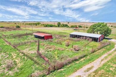 Large barn, shed, pens and additional equipment sh