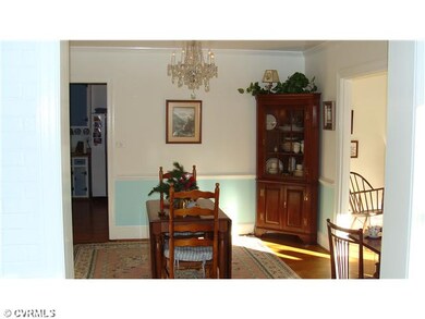 Dining Room - The formal dining room with wood flo
