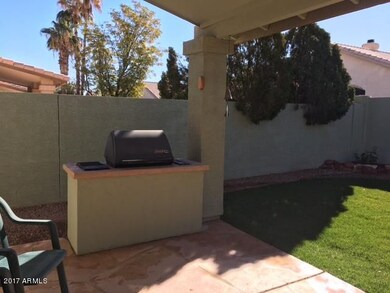 Built in BBQ