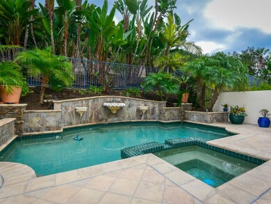 Home has professional landscaping & automated irri