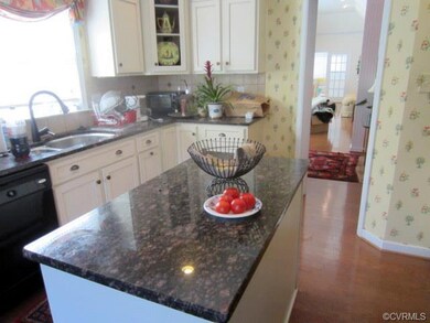 Granite Kitchen Island.