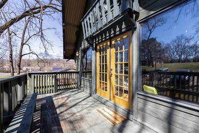 Great porch for relaxing or entertaining.
