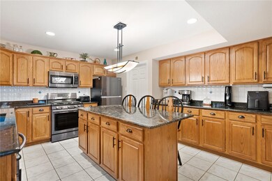 Tons of cabinet space in this beautiful kitchen