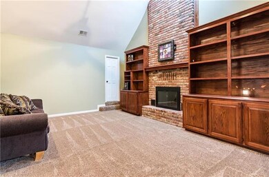 Living Space just off the front entry