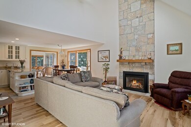 Custom gas fireplace