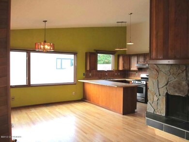 View of kitchen from LR