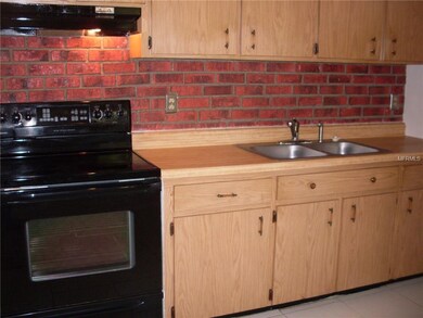 Spacious kitchen with convection oven.