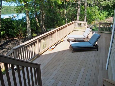 Exterior Back. Lower Deck measures 28x14 and acces