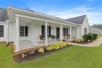 Wrap around front porch