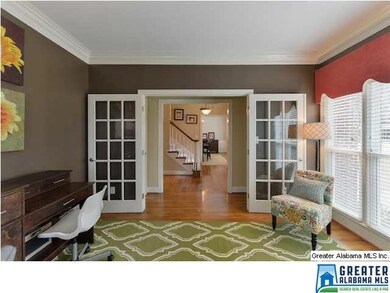 French doors make it a great office setting.