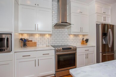 Picture perfect kitchen offers a second pantry. 