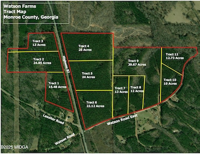 New Watson Farms Tract Map PNG