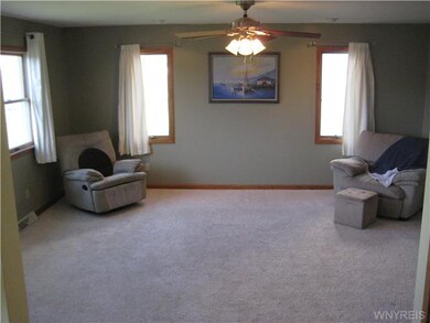 Living Room. The spacious living room  is open to 