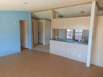 Living room looking towards kitchen