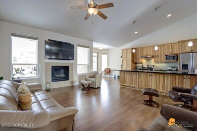 Living Area w/Fireplace