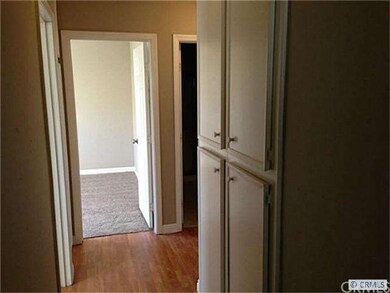 Hallway with lots of storage
