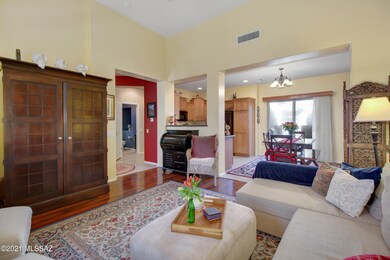 Living Room View into Dining