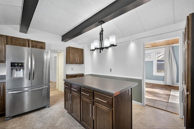 Wood Beams in Kitchen