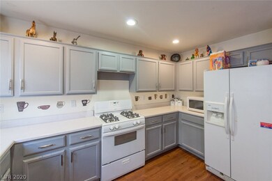 Updated kitchen cabinets.